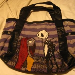 The Nightmare Before Christmas Jack and Sally Bag